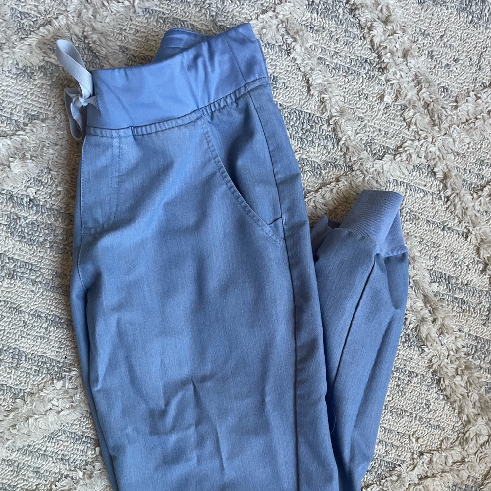 Figs Zamora joggers heathered indigo